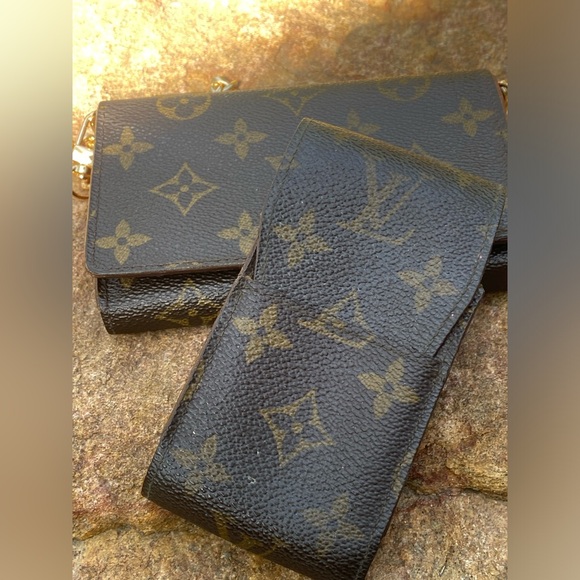 Authentic rare LOUIS VUITTON monogram stash case / key holder / cigarette box - Picture 3 of 10